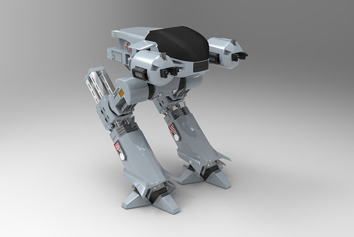 3D ED 209